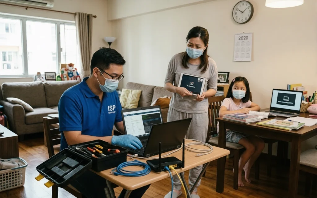 Ensuring reliable internet connectivity during critical times.