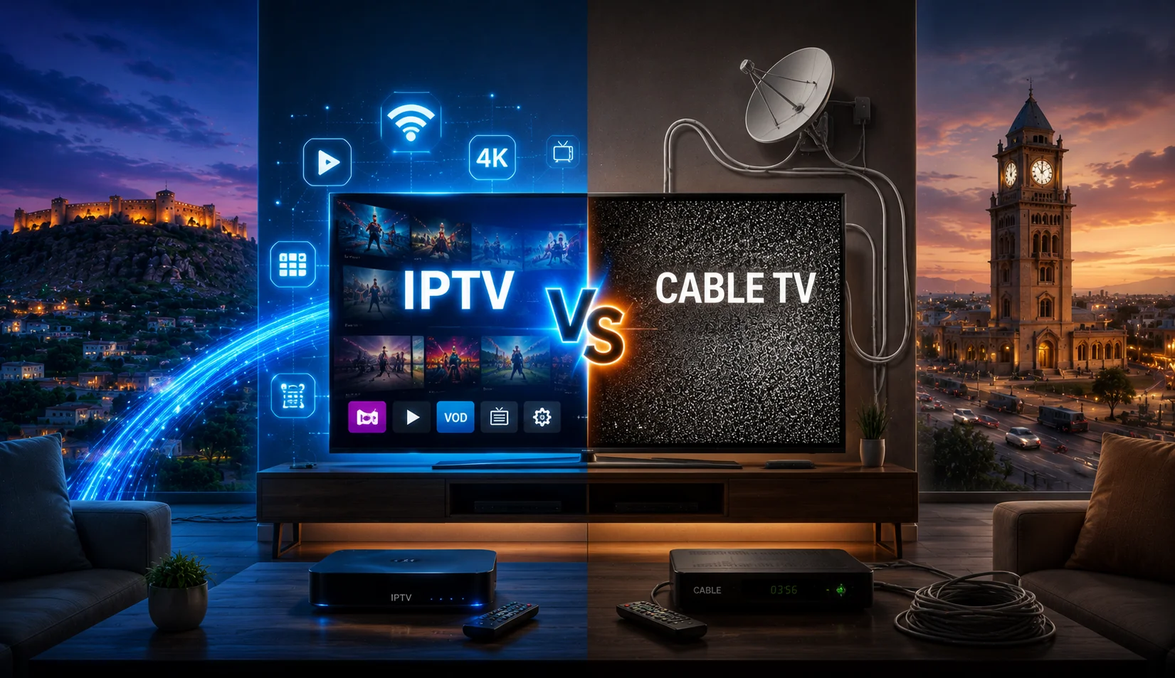 IPTV vs Cable TV in Chakwal: Which Television Service is Better?