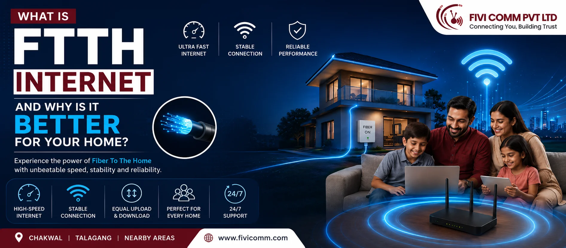 What Is FTTH Internet and Why Is It Better for Your Home?